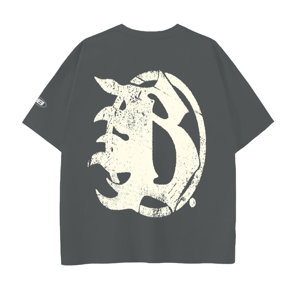 BEESMOOVE Motion Unit Drop Shoulder Cotton T-Shirt - Beesmoove