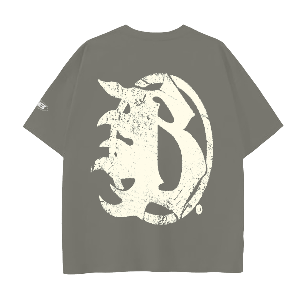 BEESMOOVE Motion Unit Drop Shoulder Cotton T-Shirt - Beesmoove