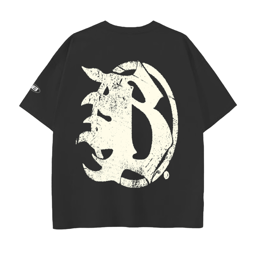 BEESMOOVE Motion Unit Drop Shoulder Cotton T-Shirt - Beesmoove