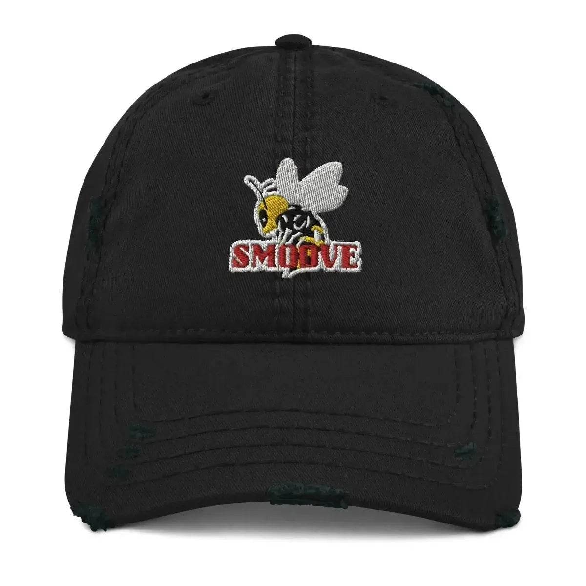 Beesmoove new logo Distressed Dad Hat - Beesmoove