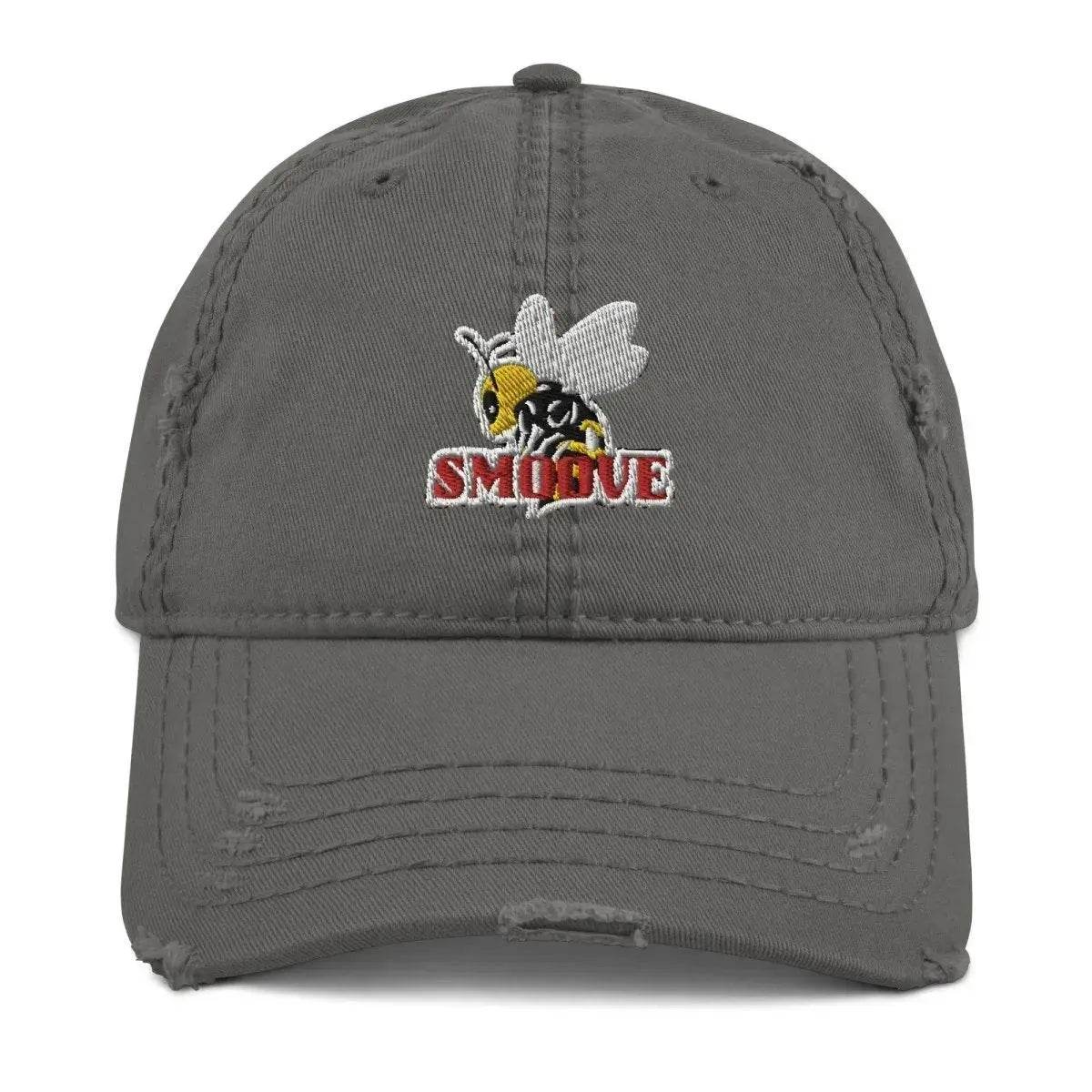 Beesmoove new logo Distressed Dad Hat - Beesmoove