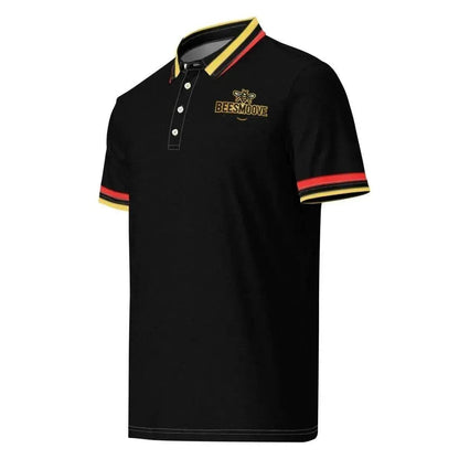 Beesmoove next level god Men’s slim fit polo - Beesmoove 