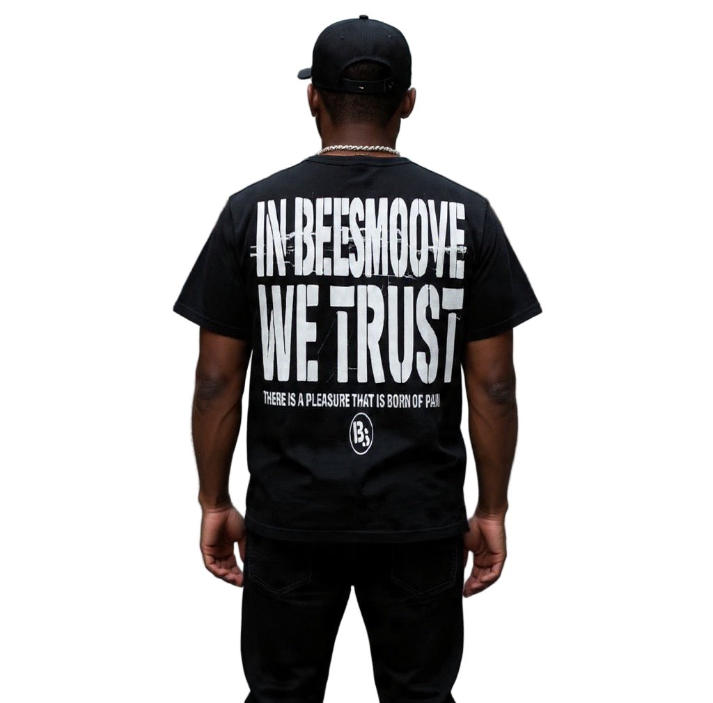 BEESMOOVE No Pain, No Freedom Seamless Cotton T-Shirt - Beesmoove