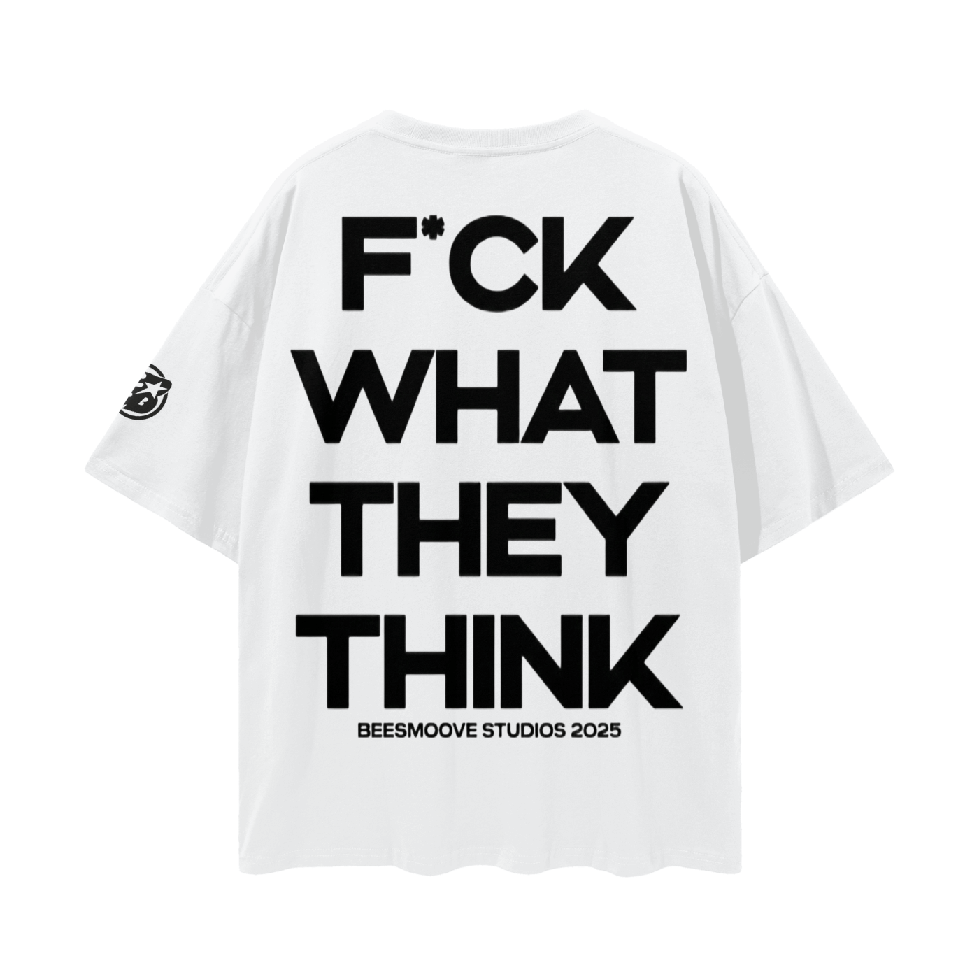 BEESMOOVE OUTCAST ENERGY Loose Drop Shoulder T-Shirt - Beesmoove