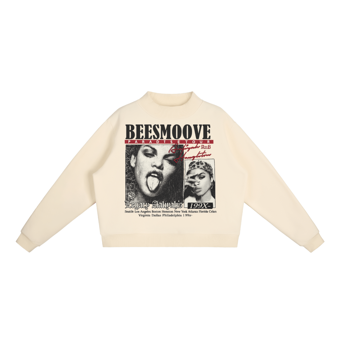 BEESMOOVE Paradise Legacy Crew Sweatshirt - Beesmoove