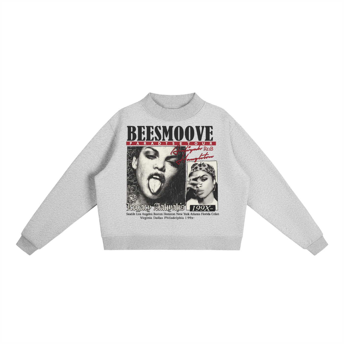 BEESMOOVE Paradise Legacy Crew Sweatshirt - Beesmoove