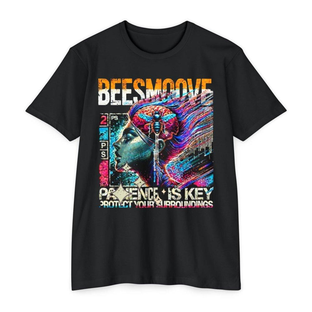 Beesmoove patience is key energy CVC Jersey T-shirt - Beesmoove 