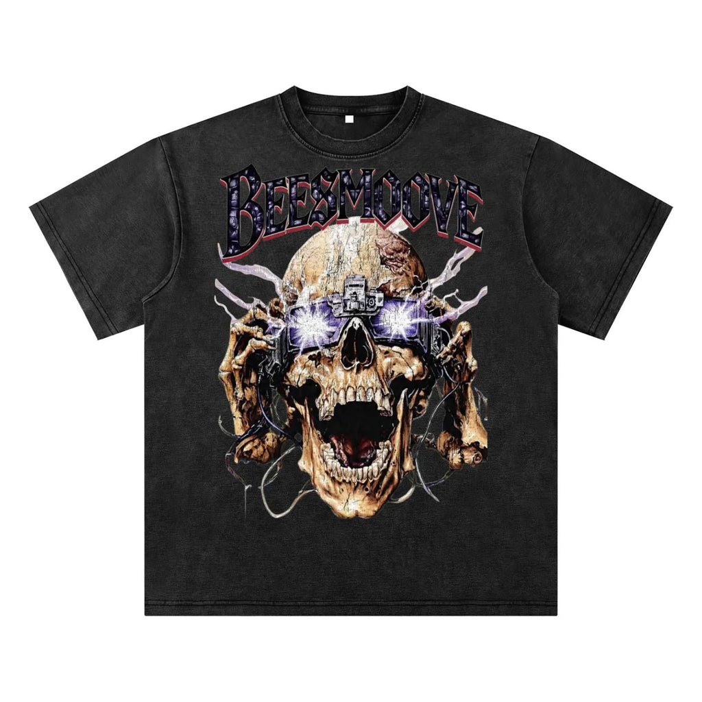 BEESMOOVE Power Surge Washed T-Shirt - Beesmoove