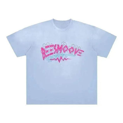 Beesmoove Pulse Effect Frayed T-Shirt - Beesmoove 