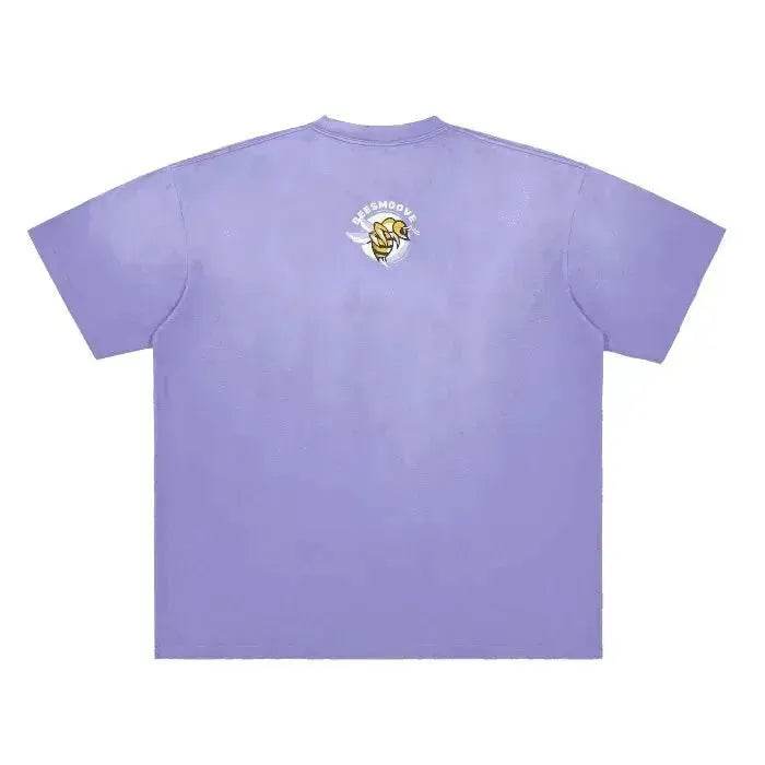 Beesmoove Pulse Effect Frayed T-Shirt - Beesmoove 