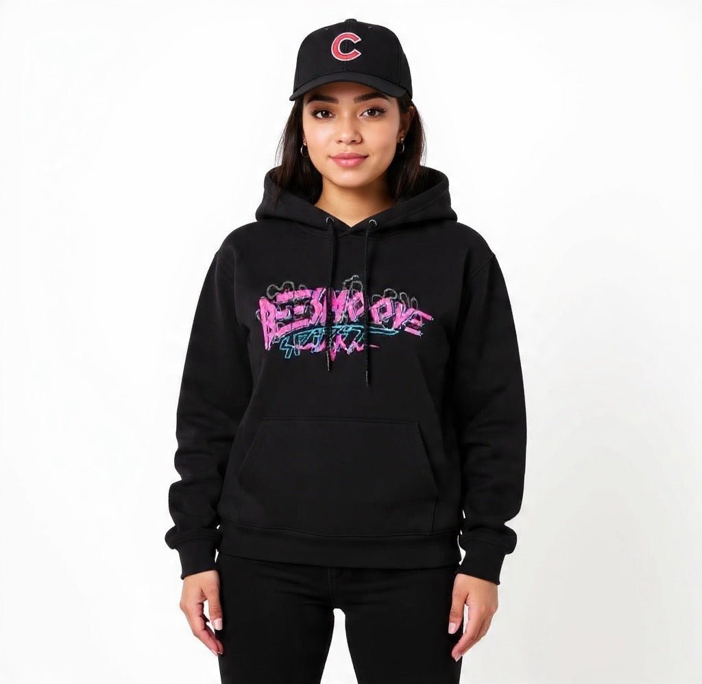 Beesmoove pulse effect Heavyweight Fleece Hoodie - Beesmoove