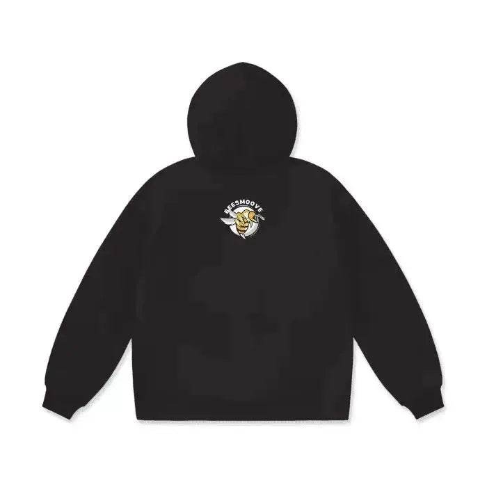 Beesmoove pulse effect Heavyweight Fleece Hoodie - Beesmoove 