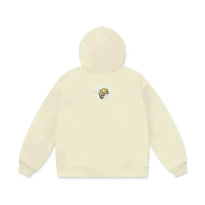Beesmoove pulse effect Heavyweight Fleece Hoodie - Beesmoove 