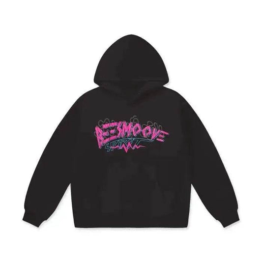 Beesmoove pulse effect Heavyweight Fleece Hoodie - Beesmoove 