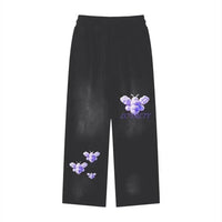Beesmoove Purple Loyalty Effortless Athleisure Sweatpants - Beesmoove 