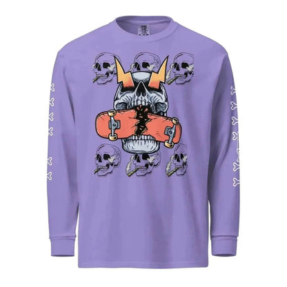 Beesmoove Reborn Garment-dyed heavyweight long-sleeve shirt - Beesmoove 