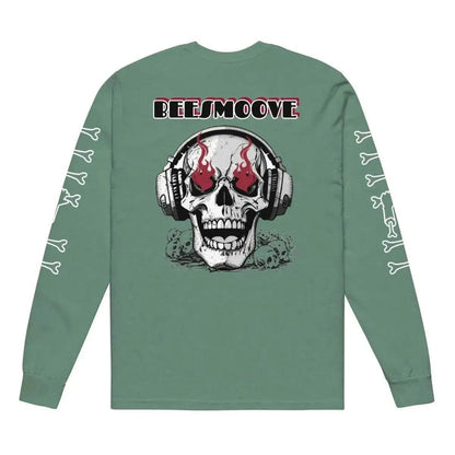 Beesmoove Reborn Garment-dyed heavyweight long-sleeve shirt - Beesmoove 