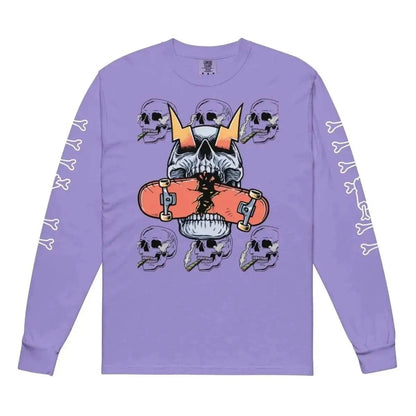 Beesmoove Reborn Garment-dyed heavyweight long-sleeve shirt - Beesmoove 