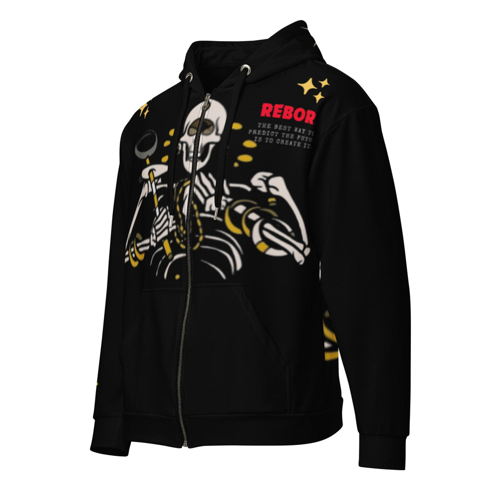 Beesmoove reborn Unisex zip hoodie - Beesmoove 