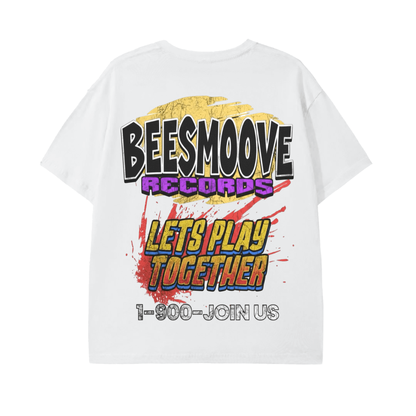 BEESMOOVE Records: Let’s Play Together (throwback) Tee - Beesmoove