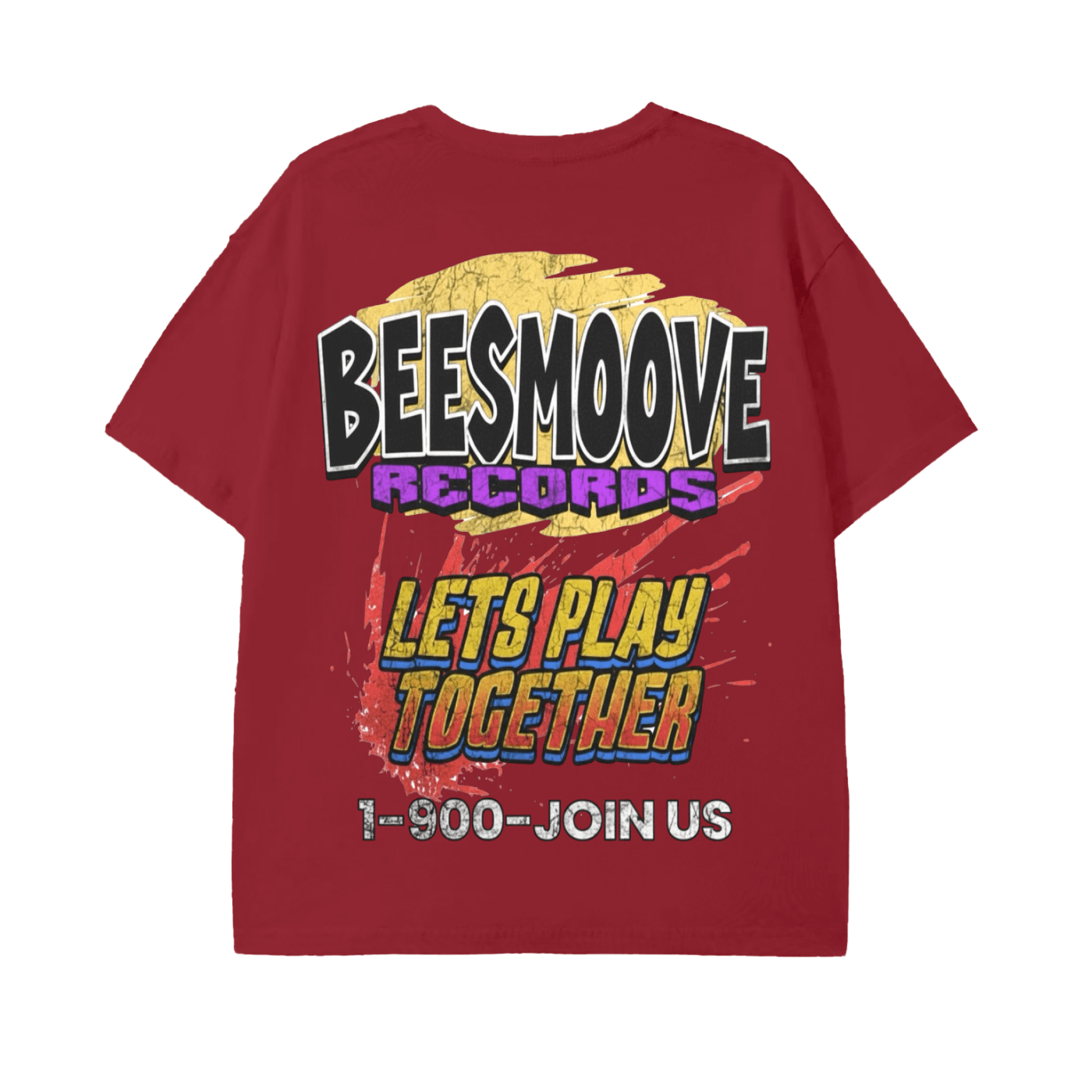 BEESMOOVE Records: Let’s Play Together (throwback) Tee - Beesmoove