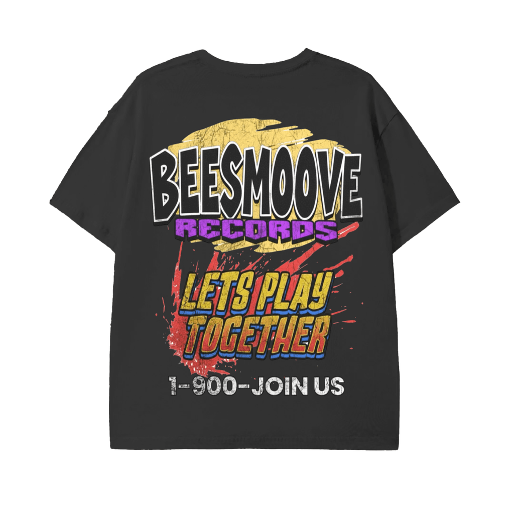 BEESMOOVE Records: Let’s Play Together (throwback) Tee - Beesmoove