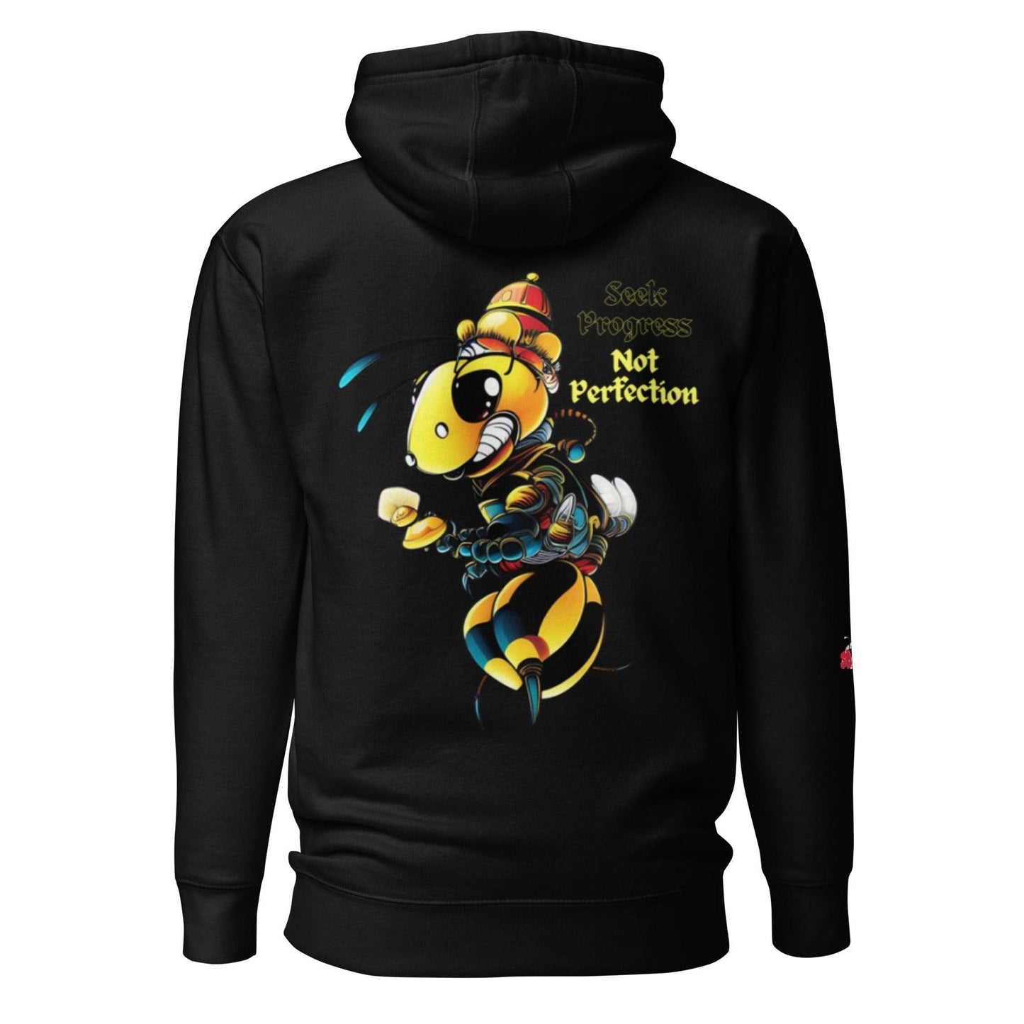 Beesmoove Seek Progress Not Perfection Unisex Hoodie - Beesmoove 