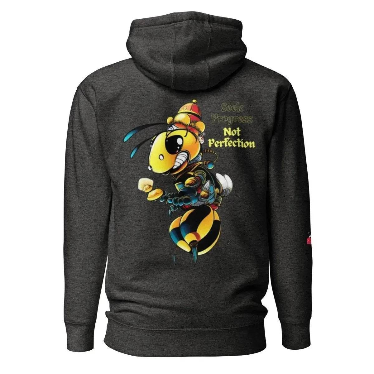 Beesmoove Seek Progress Not Perfection Unisex Hoodie - Beesmoove 