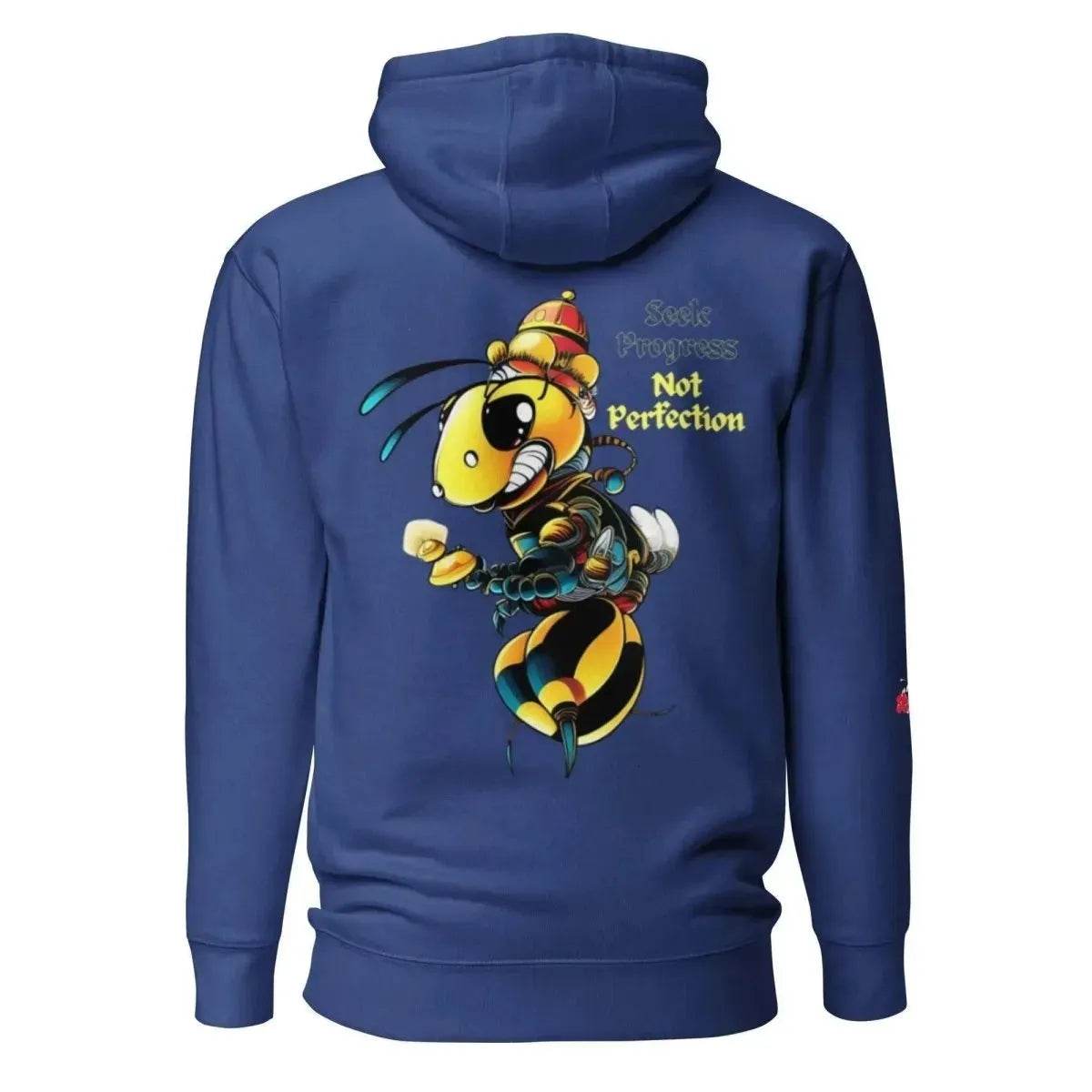 Beesmoove Seek Progress Not Perfection Unisex Hoodie - Beesmoove 