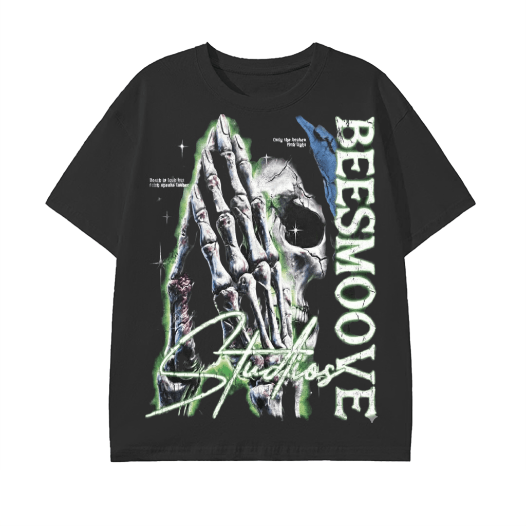 BEESMOOVE Skeleton Prayer T-Shirt - Beesmoove