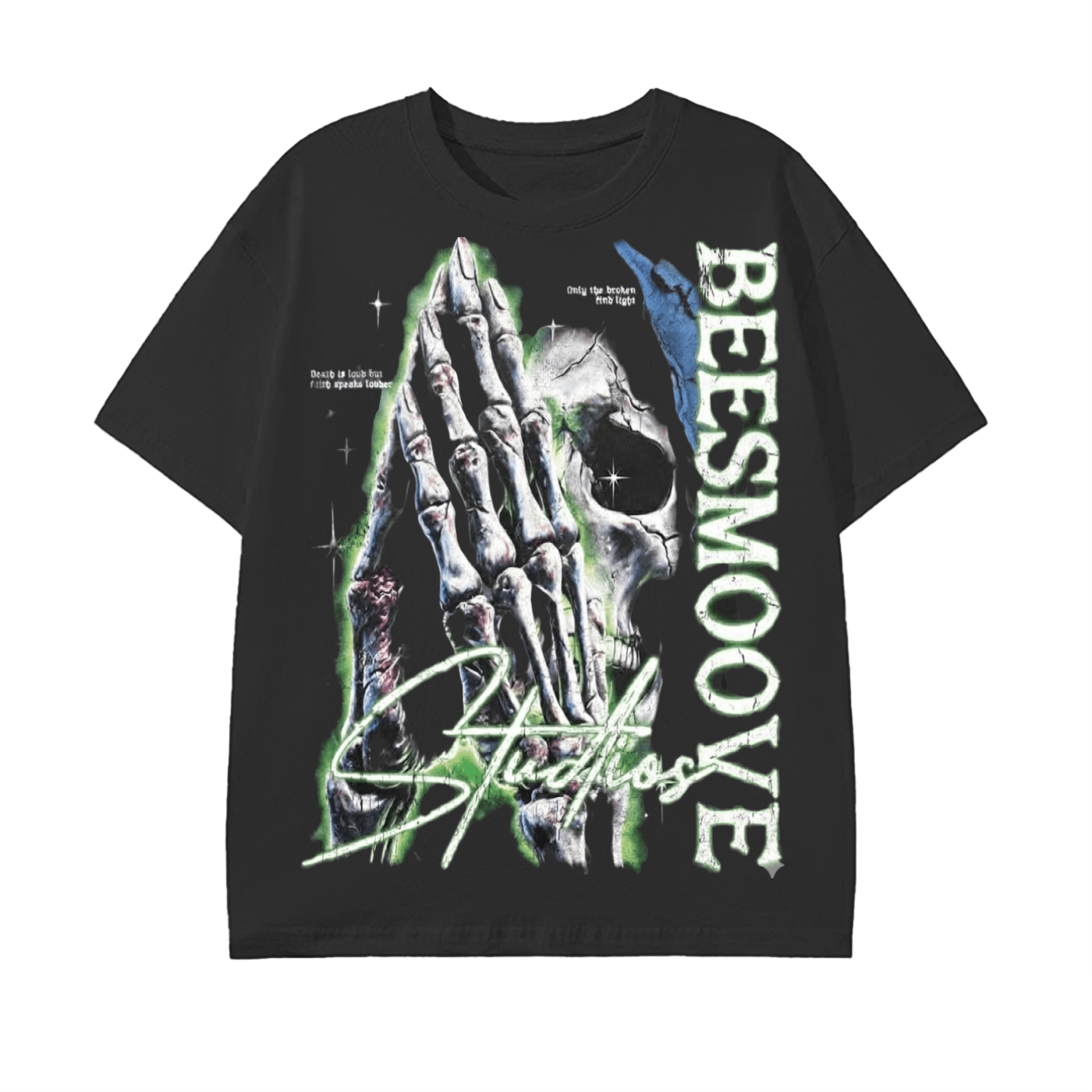 BEESMOOVE Skeleton Prayer T-Shirt - Beesmoove