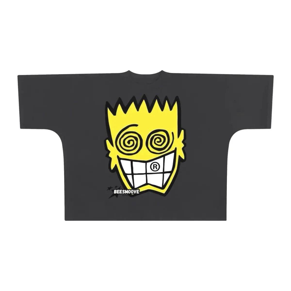 Beesmoove Smiley Frenzy Oversize Boxy Tee - Beesmoove 
