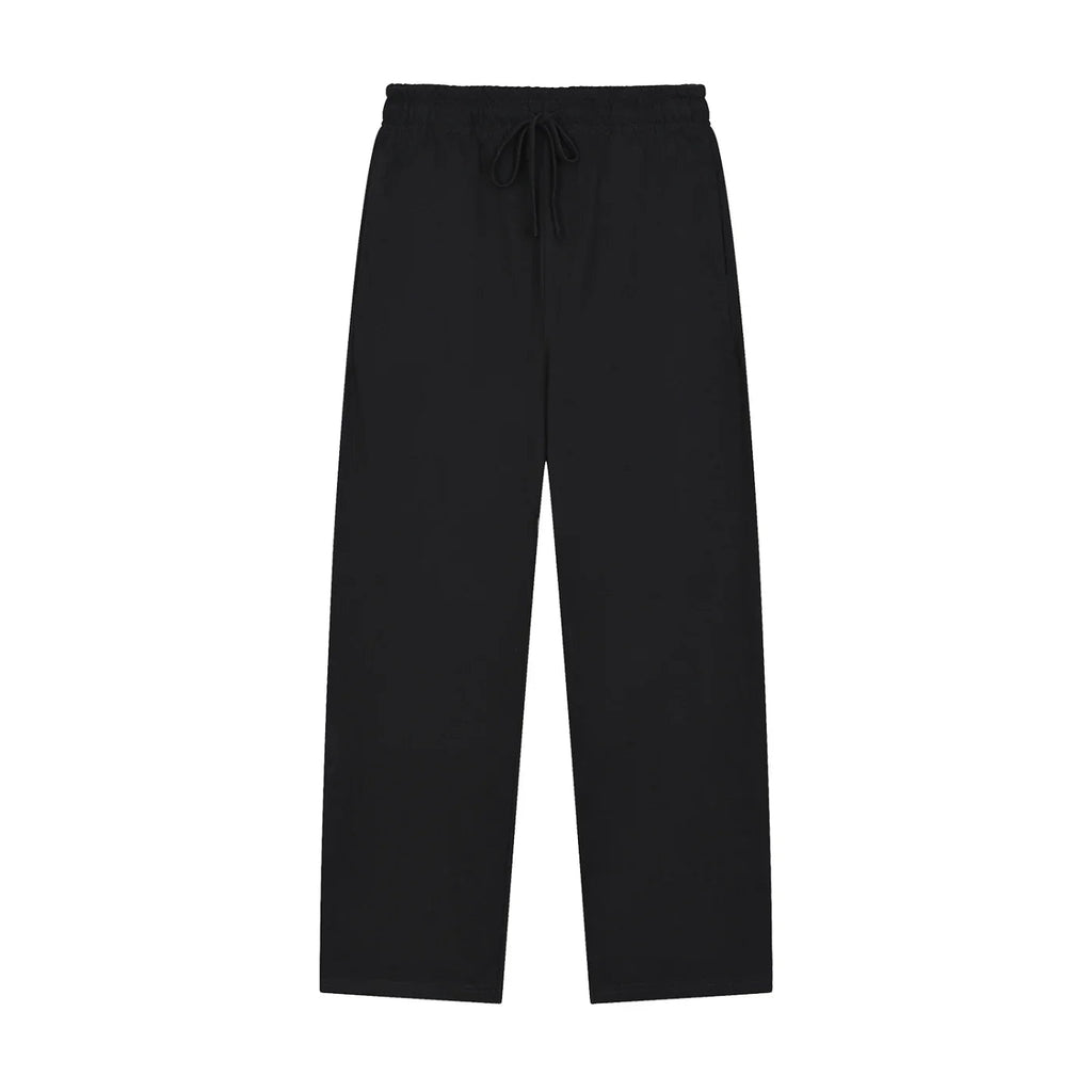 BEESMOOVE Solid Color Straight - Leg Sweatpants - Beesmoove