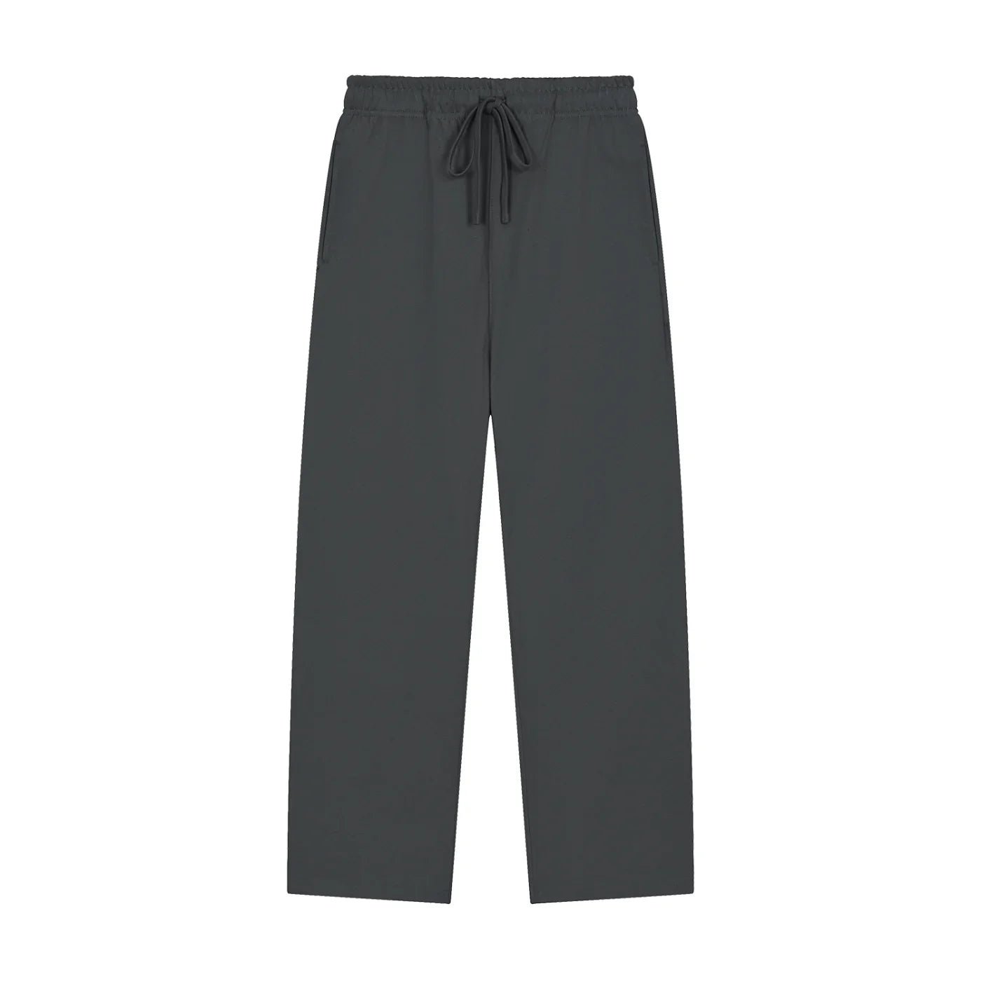 BEESMOOVE Solid Color Straight - Leg Sweatpants - Beesmoove