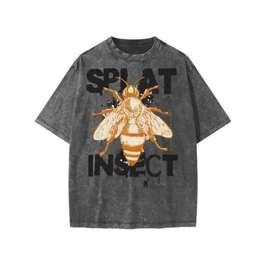 Beesmoove Splat Impact Kids Vintage Washed T-Shirt - Beesmoove 