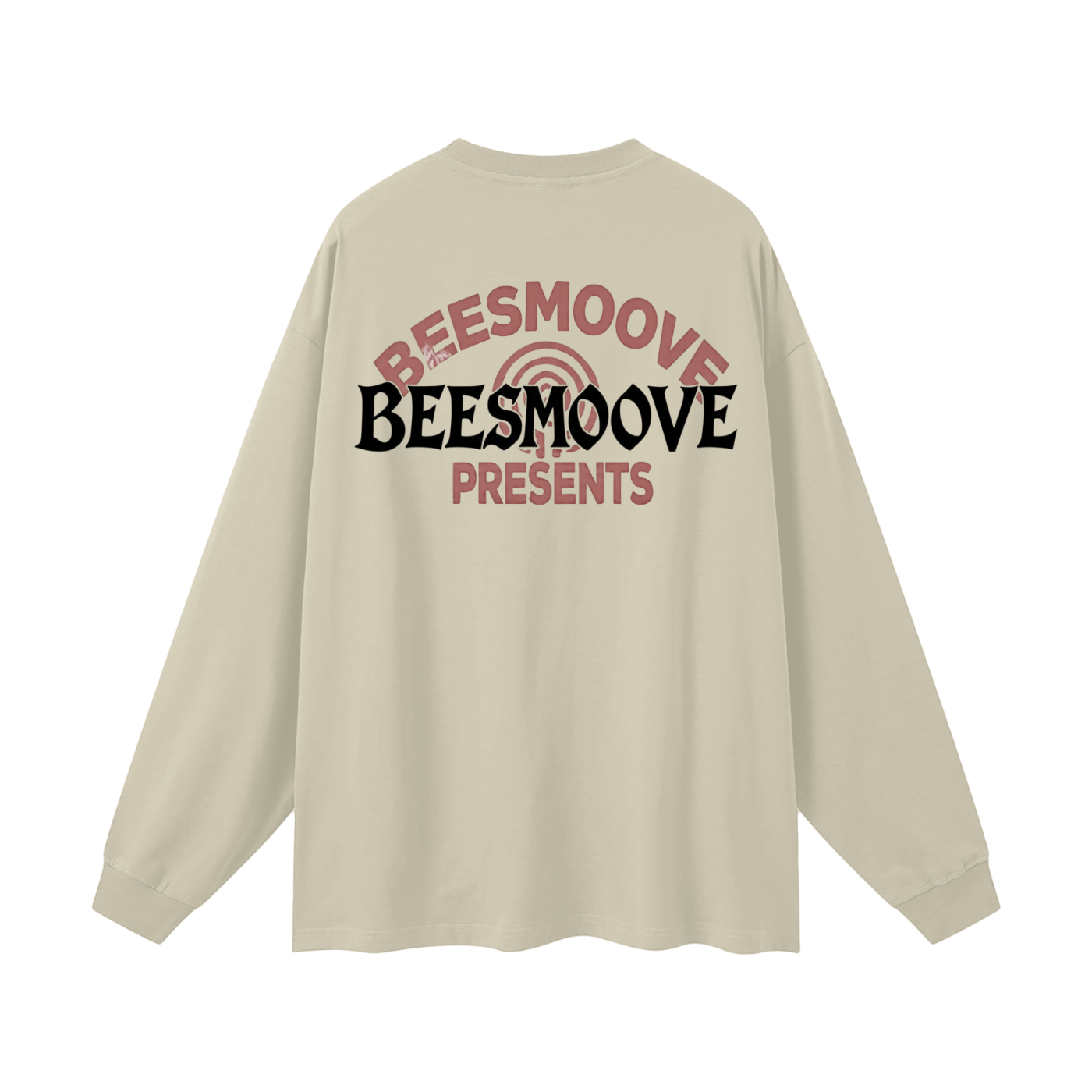 BEESMOOVE Stay Aware Oversized Long Sleeve T-Shirt - Beesmoove