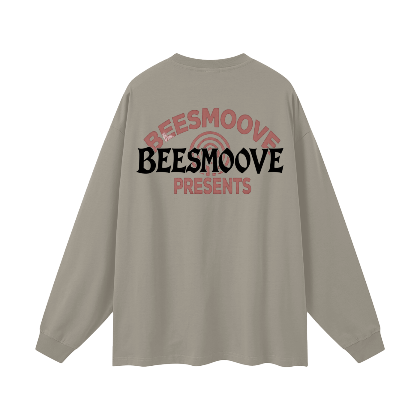 BEESMOOVE Stay Aware Oversized Long Sleeve T-Shirt - Beesmoove