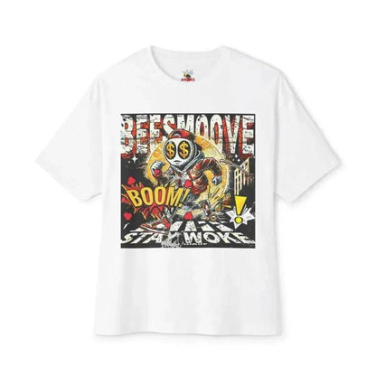 Beesmoove stay woke Oversized Boxy Tee - Beesmoove 