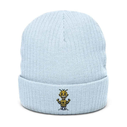 Beesmoove S.T.H.W bee bee Ribbed knit beanie - Beesmoove 