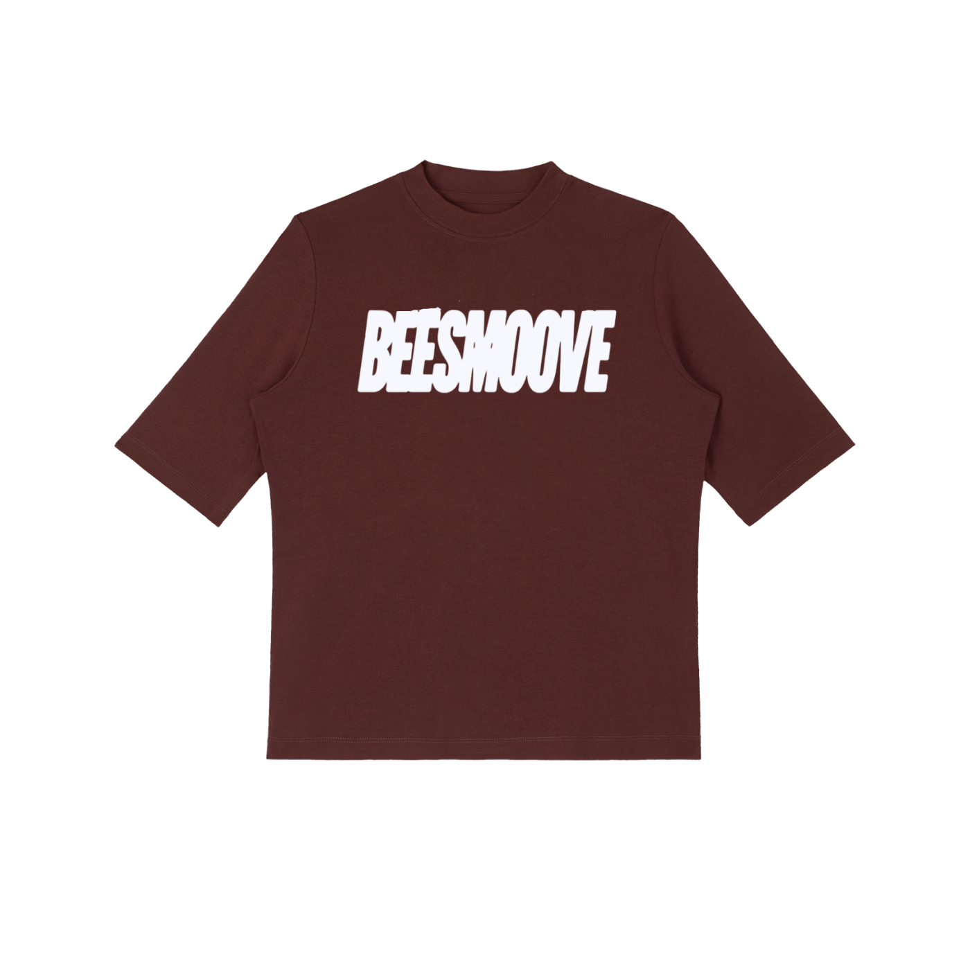 BEESMOOVE Street Paint Neck Short Sleeve T-Shirt - Beesmoove