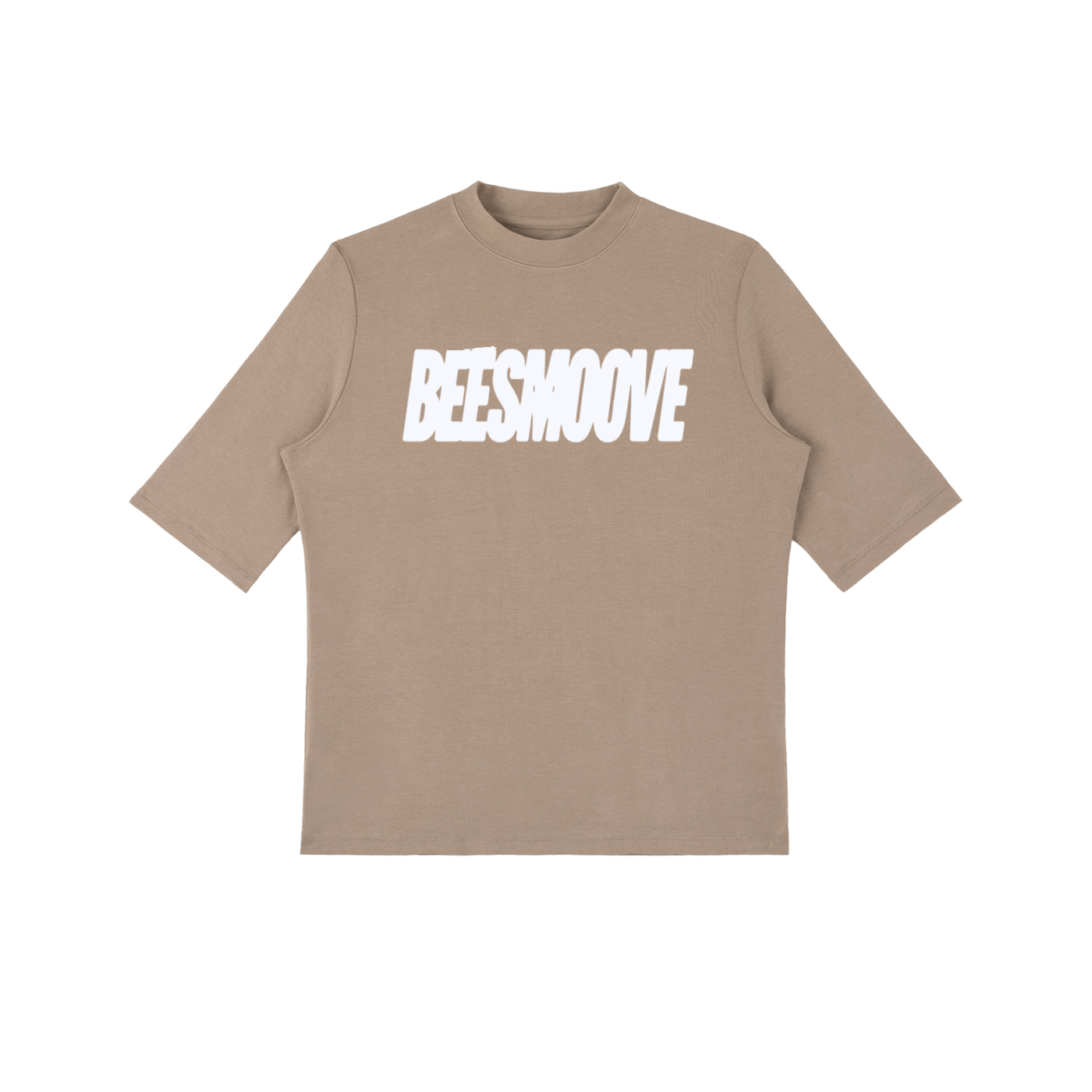 BEESMOOVE Street Paint Neck Short Sleeve T-Shirt - Beesmoove