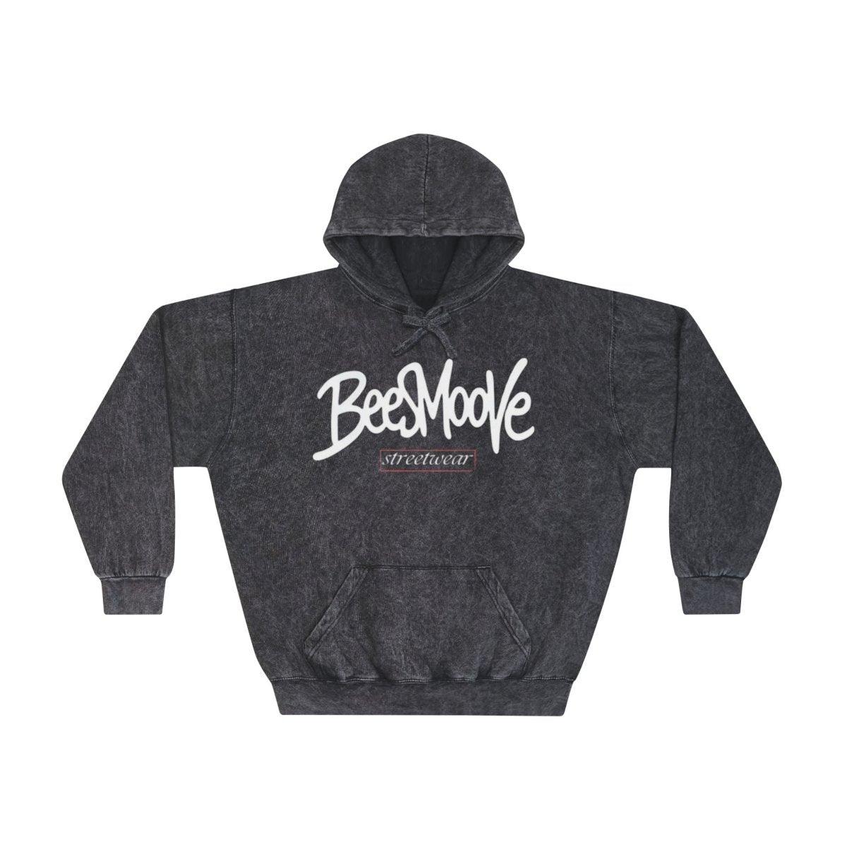 Beesmoove streetwear Unisex Mineral Wash Hoodie - Beesmoove 