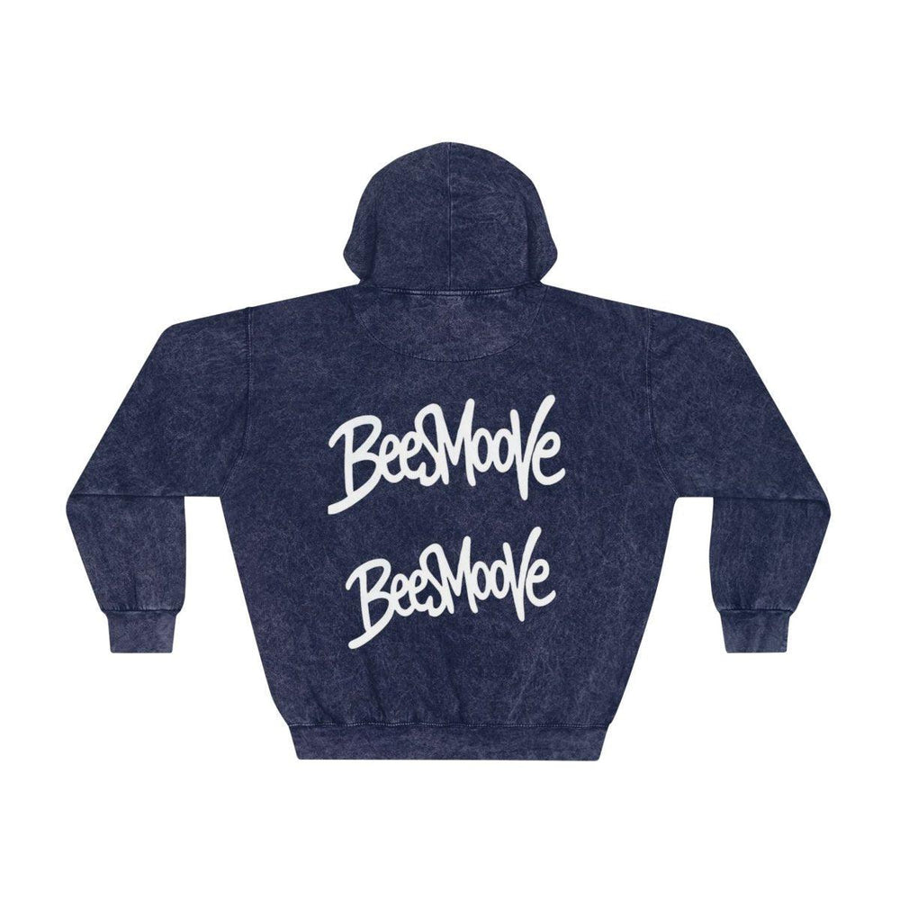 Beesmoove streetwear Unisex Mineral Wash Hoodie - Beesmoove 