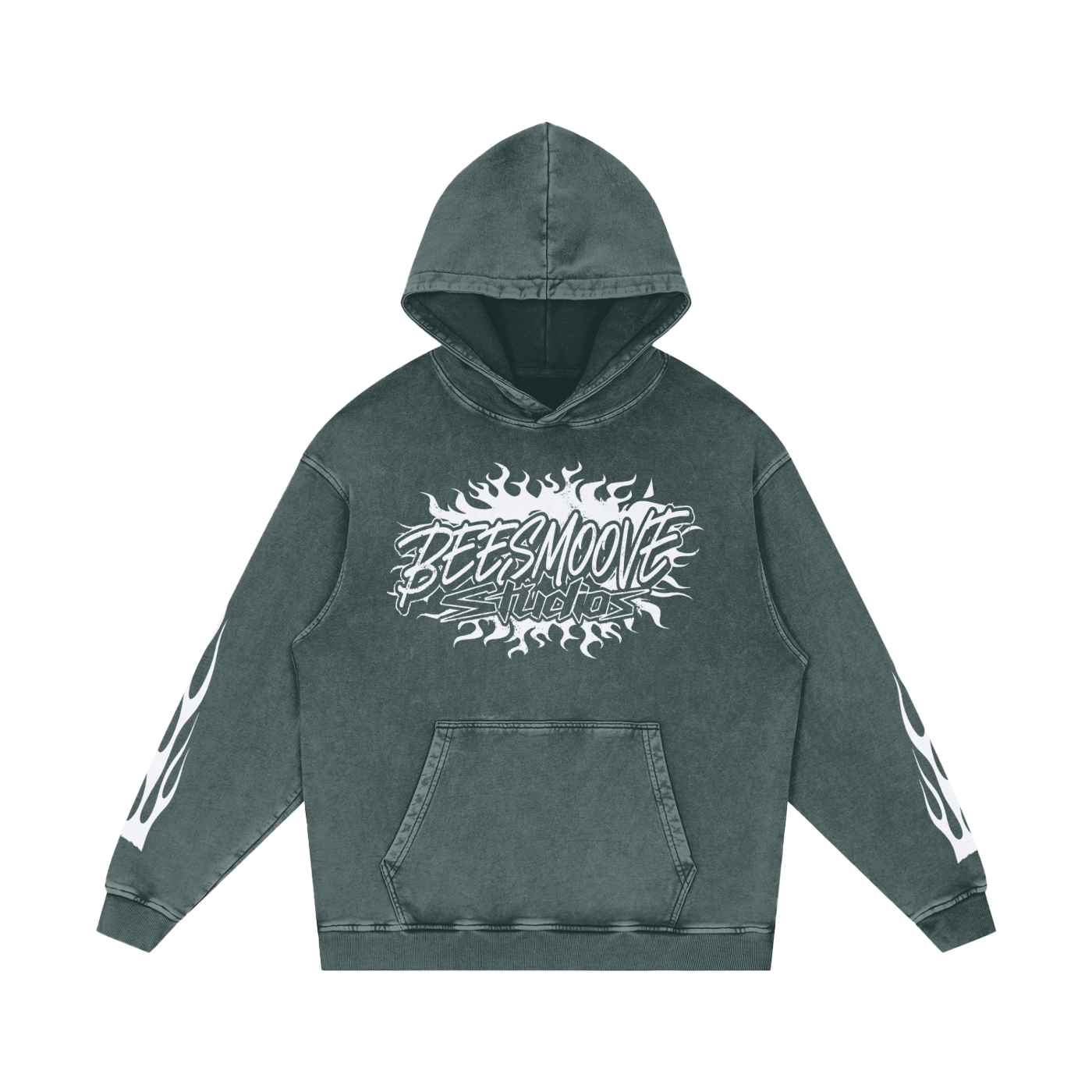 BEESMOOVE Studio Blaze Edition Loose Cotton Hoodie - Beesmoove