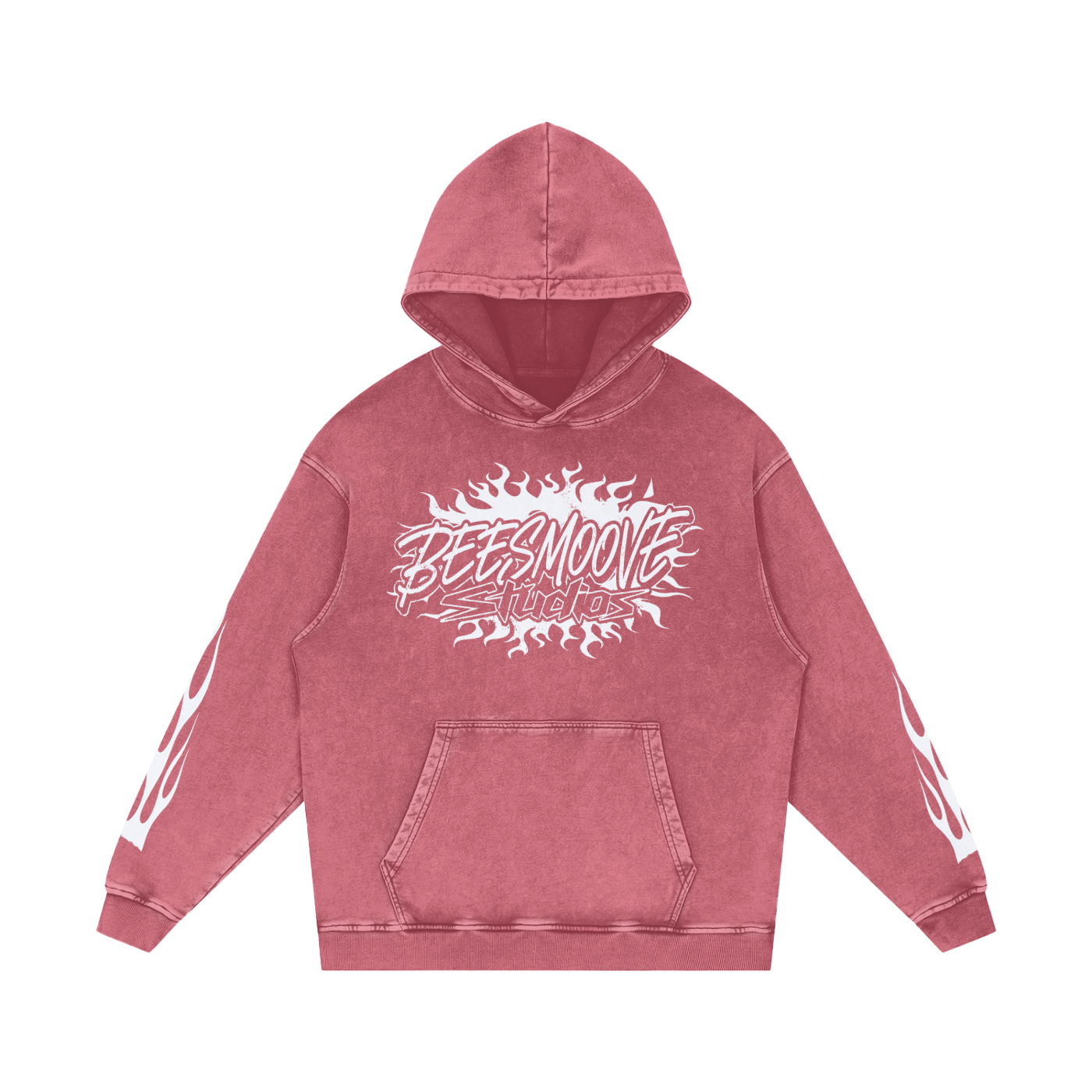 BEESMOOVE Studio Blaze Edition Loose Cotton Hoodie - Beesmoove