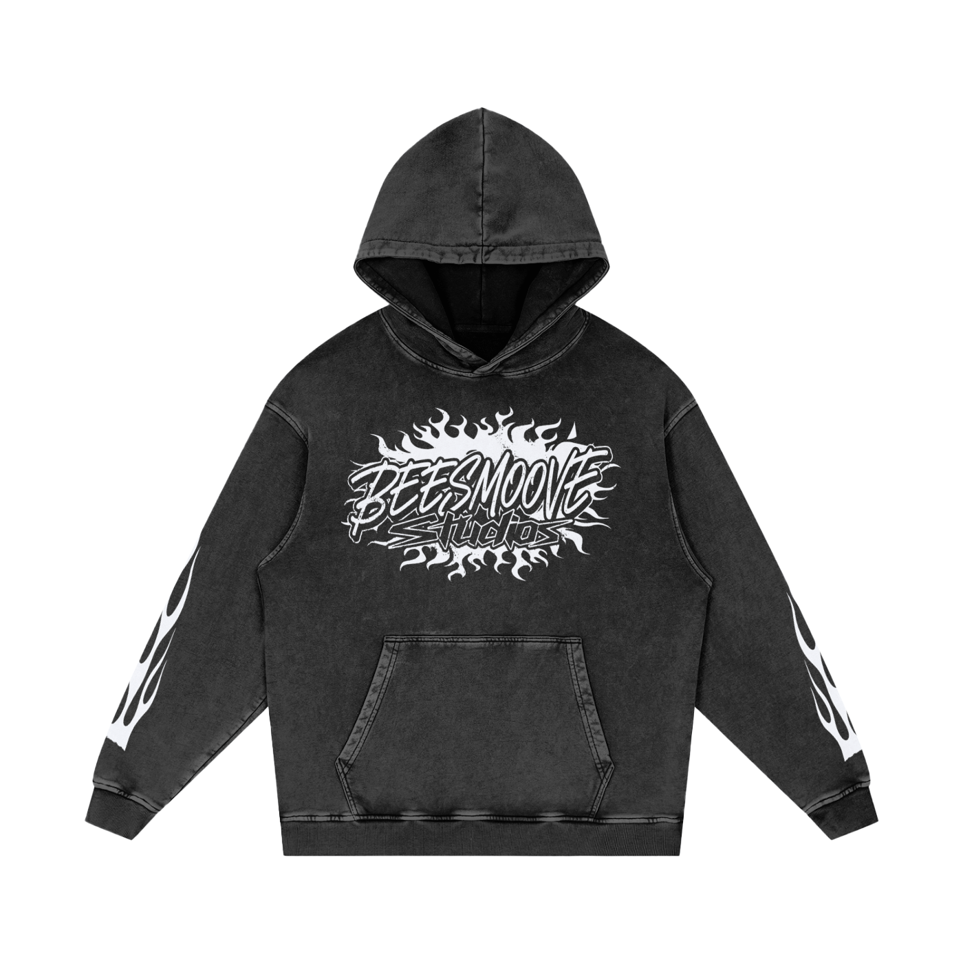 BEESMOOVE Studio Blaze Edition Loose Cotton Hoodie - Beesmoove