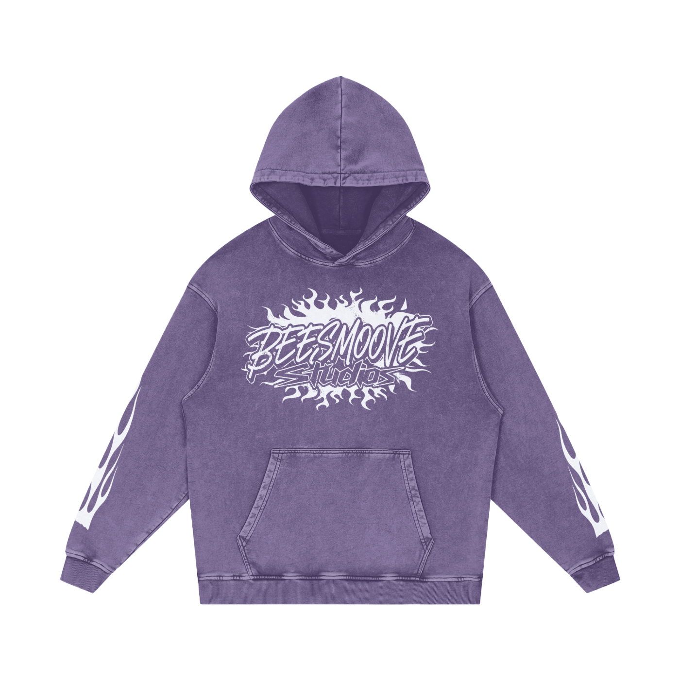 BEESMOOVE Studio Blaze Edition Loose Cotton Hoodie - Beesmoove