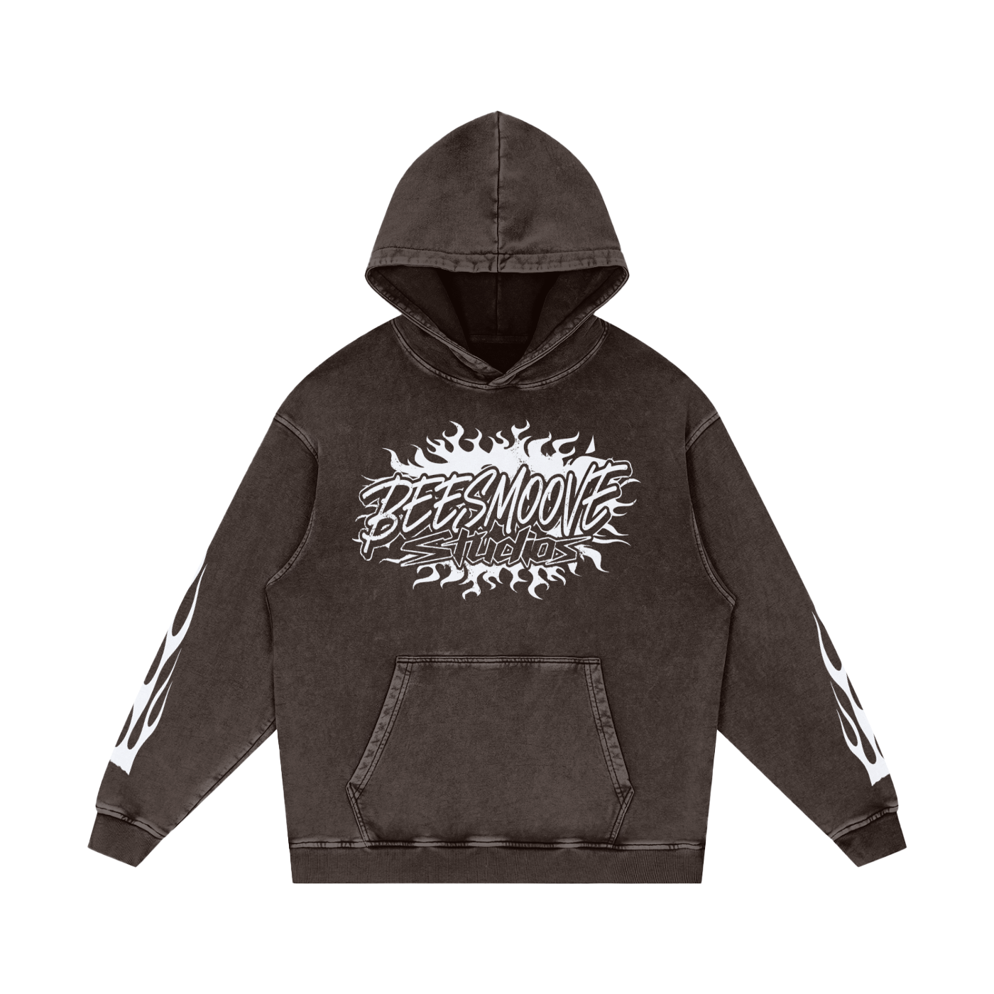 BEESMOOVE Studio Blaze Edition Loose Cotton Hoodie - Beesmoove