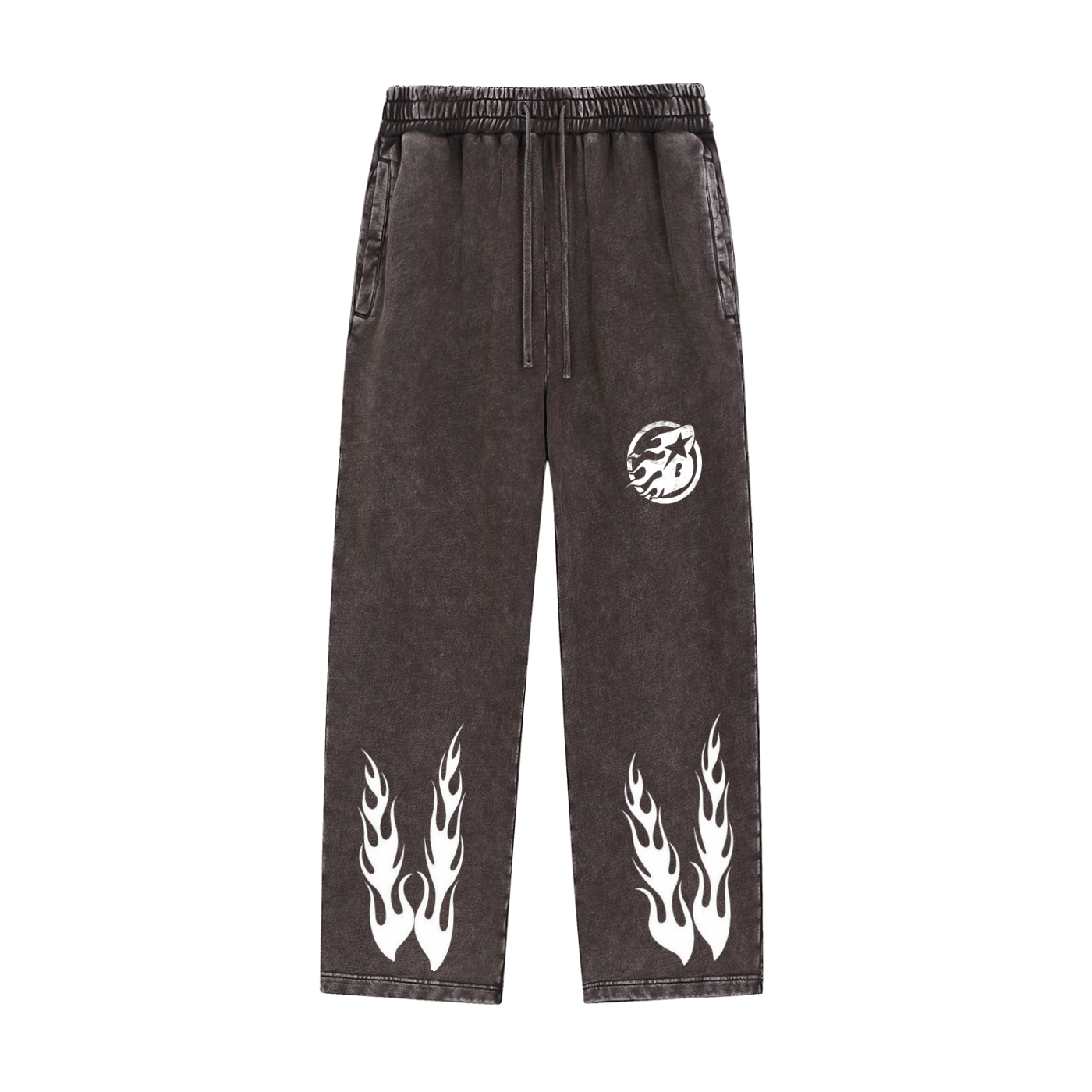 BEESMOOVE STUDIOS Snow Wash Heavyweight Sweatpants - Beesmoove