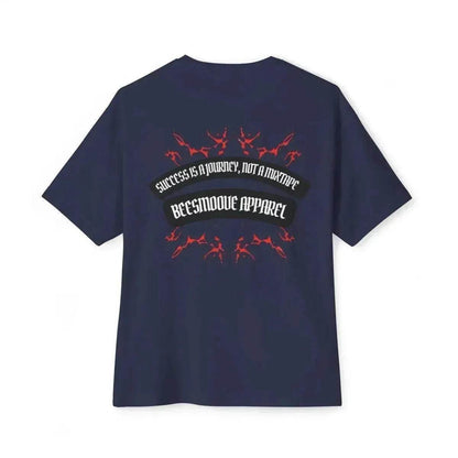Beesmoove Success is a journey, not a mixtape Oversized Boxy Tee - Beesmoove 